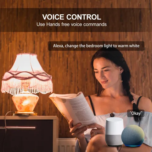 Miniatura 2 de Zigbee - Bombillas inteligentes A15, requiere concentrador (compatible con Hue*, Alexa, Google y ConBee), E26, 5 W = 40 W, cambio de color de 400