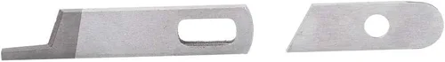 Miniatura 4 de Juego de 2 cuchillas de máquina de coser multifunción Overlocker superior y cuchillo inferior para cantante Elna SERGER modelos T-3 T-33 T-34 T-34