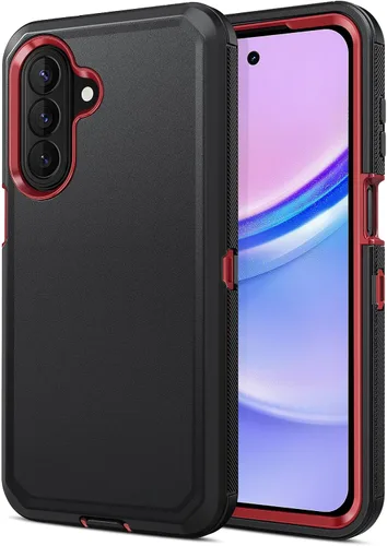 Miniatura 9 de Jiunai Funda para Samsung A16, a prueba de golpes, antipolvo, protección resistente, de doble capa, borde elevado, para exteriores, híbrida