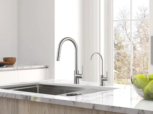 Miniatura 6 de AguaStella AS09SS llave de filtro de agua de cocina de acero inoxidable RO para la mayoría de unidades de ósmosis inversa o sistema de filtración