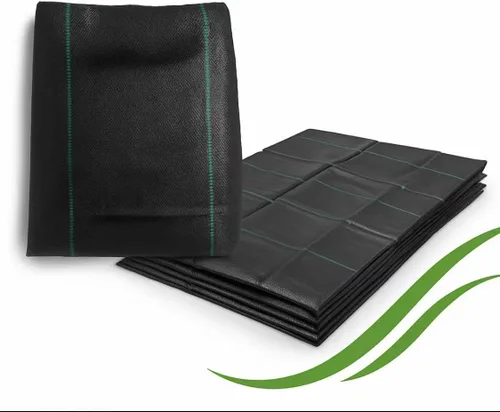 JKKGS - Tela de barrera de malezas para paisaje, 3 x 50 pies, resistente y duradera de alta calidad, bloque de malezas y control de malezas, tela