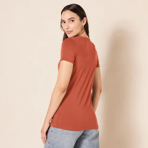 Miniatura 348 de Amazon Essentials Women's Regular-Fit Short-Sleeve Crewneck T-Shirt