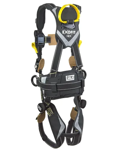 Miniatura 2 de 3M DBI-SALA ExoFit NEX 1113320 Arnés de arco de cuerpo completo, bucles de rescate de malla trasera/frontal, cinturón con almohadilla, aluminio