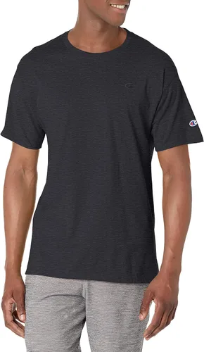 Miniatura 27 de Champion Men's Classic Short Sleeve T-Shirt, Standard Fit, Midweight 100% Cotton, Available in Regular and Big & Tall Blanco brillante