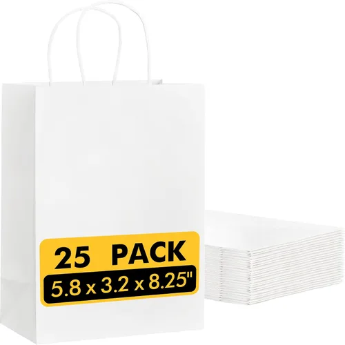 Miniatura 15 de RACETOP Bolsas de Papel Marrón Grandes con Asas al Por Mayor 100 Piezas 16x6x12 Pulgadas Bolsas de Regalo al Por Mayor, Bolsas de Papel Kraft Marrón