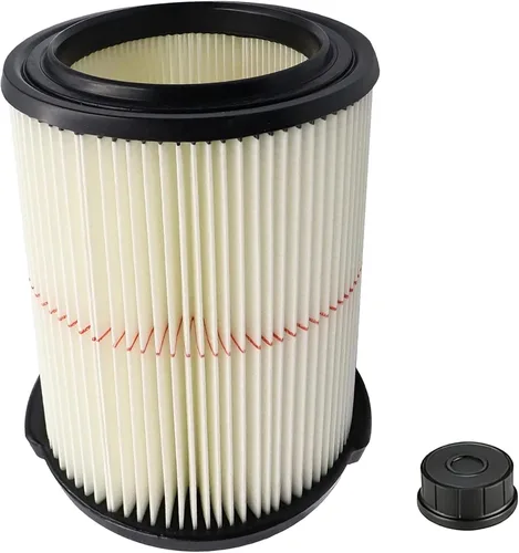 Miniatura 6 de Paquete de 2 filtros de cartucho para Craftsman 17816 9-17816 Filtro de aire húmedo y seco, pieza de repuesto para aspiradoras de 5/6/8/12/16/32