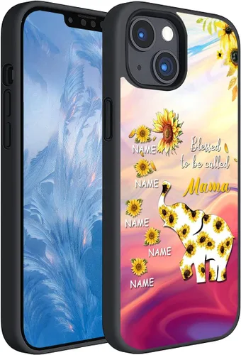 Miniatura 21 de Elephant Blessed to Be Called Mom/Grandma - Funda de teléfono personalizada para iPhone 16 15 14 13 12 11 Galaxy S25 S24 S23 S22 S21 A16 A15 A14 A54