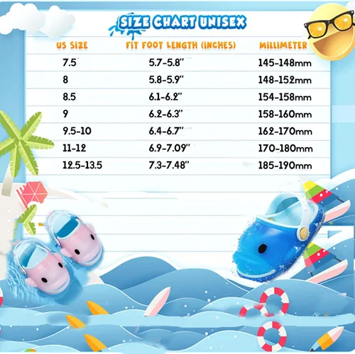 Miniatura 6 de LCKSDP Kids Girls Boys Cute Dophin Slides Sandals With Flash Light Up