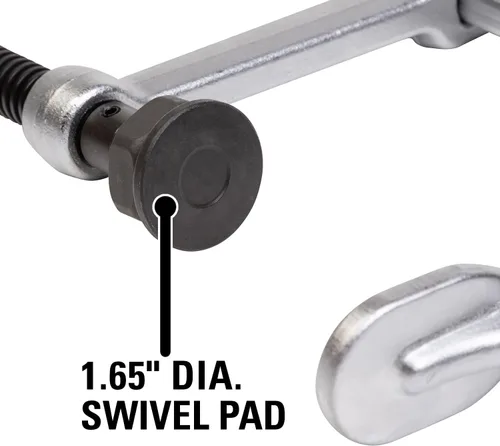 Miniatura 5 de Wilton Abrazadera F de servicio pesado, apertura de 8", garganta de 5-1/2", 2660 Lbs. fuerza de sujeción (GSM20)