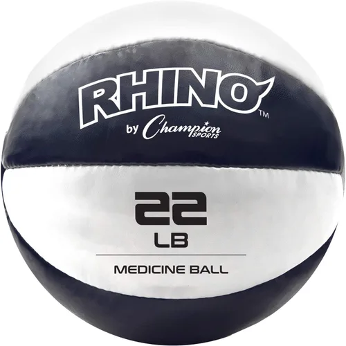 Miniatura 9 de Champion Sports Leather Medicine Balls – Durable Weighted Balls for Strength, Core & Conditioning Training