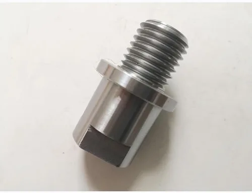 Miniatura 2 de Adaptador de husillo de cabezal de torno de carpintería, 1 pulgada 8TPI a 5/8 pulgadas 45 adaptador de husillo de torno de acero para carpintería