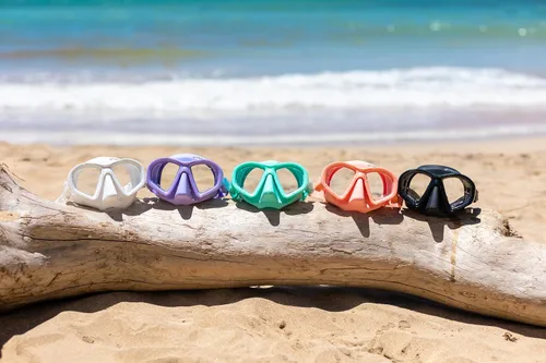 Miniatura 4 de Gafas para niños con cubierta para la nariz, divertidas, seguras para niños y adultos jóvenes, cómoda máscara de esnórquel para nadar en piscinas