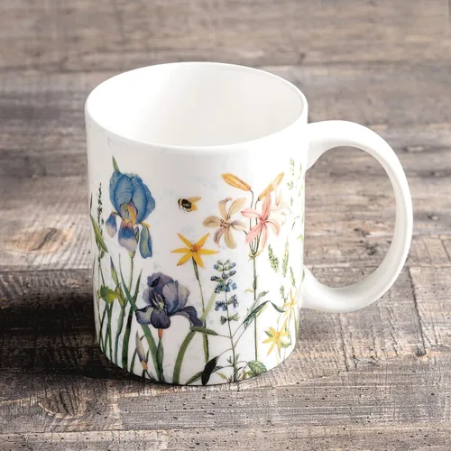 Miniatura 7 de Maison d' Hermine Taza de café con asas, tazas de porcelana fina de hueso, paquete de una taza de té para bebidas calientes, capuchino, latte