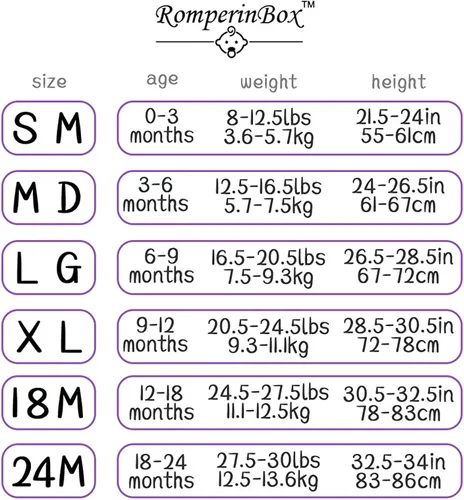 Miniatura 2 de ROMPERINBOX Unisex Baby Onsies Solid Baby Bodysuit Romper Blank for 0-24 Months Boys Girls
