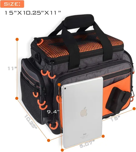 Miniatura 5 de KastKing Bolsas de equipo de pesca y aparejos - Bolsas de pesca resistentes al agua salada - Bolsas de almacenamiento de aparejos de pesca