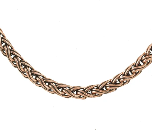 Miniatura 6 de Impresionante collar con colgante de árbol de la vida de cobre con piedras preciosas hechas a mano y cadena de 20 pulgadas, perfecto