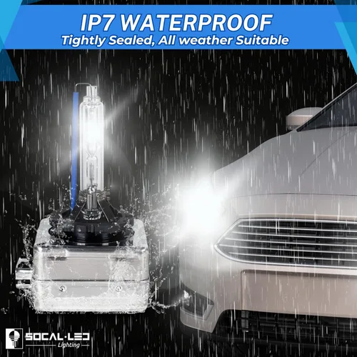 Miniatura 5 de SOCAL-LED LIGHTING Bombillas de Faros HID de Xenón D8S 35W - 10000K Azul Profundo - 66548 66549 12411C1 Repuesto Directo OEM de Haz Alto y Bajo