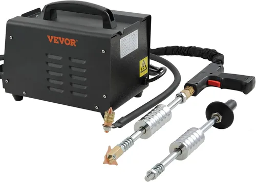Miniatura 4 de VEVOR - Extractor de abolladuras para soldador por puntos de 110 V, kit de reparación de abolladuras de 3000 W, 7 modelos de máquina de soldadura