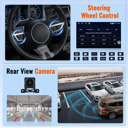 Miniatura 7 de Radio de coche Android 15 de 4+64 GB para Ford F-150 F150 2009 2010 2011 2012 con CarPlay inalámbrico Android Auto, Realdio 9 pulgadas pantalla