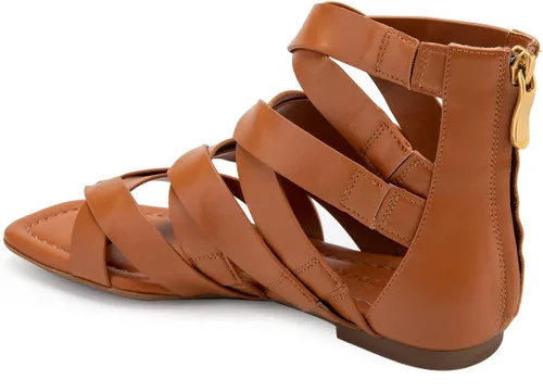 Miniatura 11 de Aerosoles Sandalias planas Glam para mujer, Bronceado Cuero