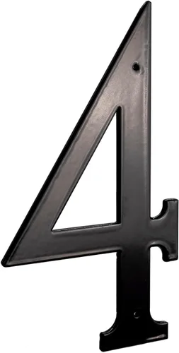 Miniatura 7 de Montague Metal Products números estándar para casas, Negro