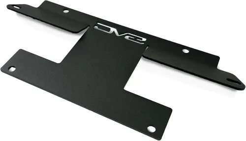 Miniatura 3 de DV8 Offroad Soporte de placa frontal compatible con Ford Bronco 2021-2026, soporte de placa de matrícula sin taladro para parachoques modular