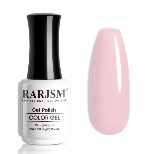 Miniatura 52 de RARJSM Esmalte de Uñas en Gel Nude Transparente Rosa Saludable Claro Esmalte de Uñas en Gel Nude Transparente Rosa Intenso Gelatinoso Barniz de Uñas