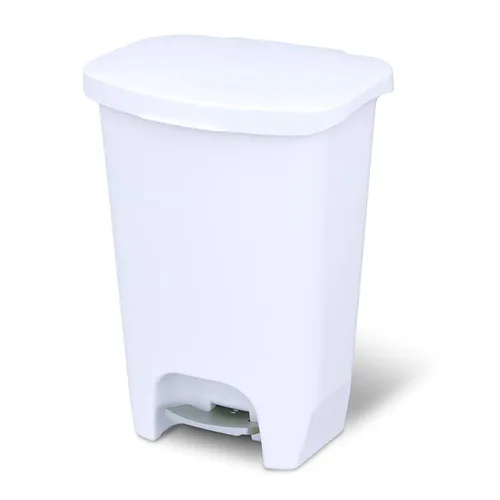 Miniatura 13 de Glad Bote de basura de 20 galones con protección contra olores Clorox Cubo de basura de plástico para cocina Manos libres con pedal de pie