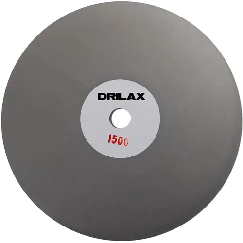 Miniatura 13 de Drilax Disco de regazo plano de diamante de 8 pulgadas Grano 100, orificio de eje de 1/2 pulgada para rectificado lapidario, modelado de piedra