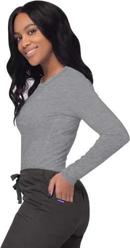 Miniatura 4 de Camiseta de manga larga para mujer (paquete de 3 unidades) de Sivvan.