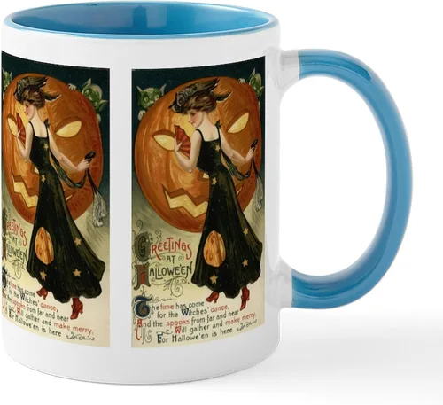 Miniatura 133 de CafePress Sincere Pumpkin Patch Mug Taza de café de cerámica de 11 oz (11.0 fl oz)