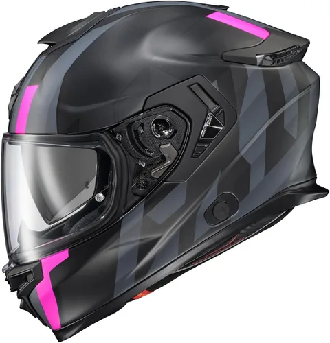 Miniatura 9 de ScorpionEXO Eclipse - Casco de motocicleta de cara completa con escudo listo para Pinlock, bolsillos para altavoces listos para Bluetooth, serie