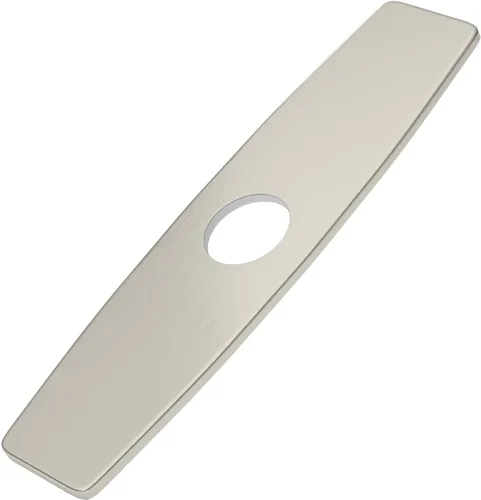 Miniatura 7 de BWE Cubierta de orificio para fregadero de 10 pulgadas, placa de cubierta para grifo de fregadero de baño o cocina, protectores de 1 o 3 orificios