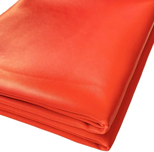 Miniatura 8 de Tela de piel sintética de 1 yarda, 54 x 36 pulgadas, material suave de color sólido, 0.035 in de grosor, perfecto para fundas de tapicería, bolsos