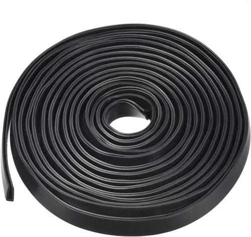 Miniatura 10 de uxcell Extrusión del sello en U del borde del molde, hoja protectora de borde de canal en U negra de silicona se adapta a borde de 0.004-0.059 in