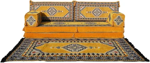 Miniatura 36 de arabicsofa Sofá de piso árabe Jalsa - Sofá tradicional hecho a mano para sala de estar