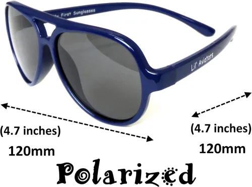 Miniatura 5 de BIB-ON Top Flyer - Paquete de 2 lentes de sol para niños pequeños de 2 a 4 años