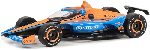 Dallara IndyCar #6 Felix Rosenqvist NTT Data Arrow NTT IndyCar Series (2023) 1/64 Modelo de automóvil fundido a presión por Greenlight 11559