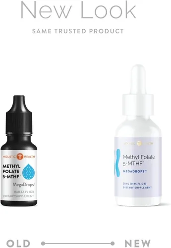 Miniatura 2 de Folato de metilo 5-MTHF Mega Drops 28ML (0.95 onzas líquidas)