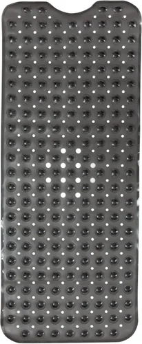 Miniatura 14 de ENKOSI Tapete de baño antideslizante, extra largo de 40 x 16 pulgadas, tapete antideslizante grande para bañera y ducha con ventosas y agujeros
