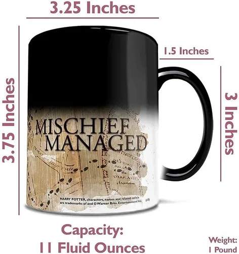 Miniatura 7 de Morphing Mugs Rick and Morty – 3D Green Portal – Una taza de cerámica que cambia de color de 11 oz – Imagen revelada cuando se añade líquido