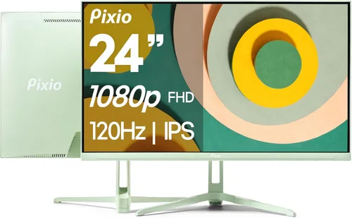 Miniatura 16 de Pixio PX246 Wave Beige 24 pulgadas 120Hz Frecuencia de Actualización Resolución FHD 1080p Panel IPS 4ms GTG Tiempo de Respuesta Monitor