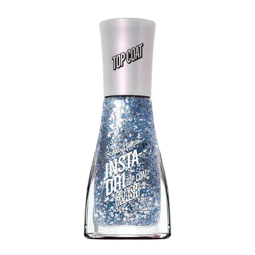 Miniatura 36 de Sally Hansen Insta-Dri Esmalte de uñas Secado rápido, larga duración, brillo sin rayas Transparente, Brillo 104 centelleo, centelleo