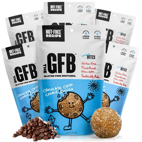 Miniatura 13 de The GFB Bocados de proteína de chocolate negro y coco - Sin gluten, a base de plantas, sin OMG, hechos de manera sostenible – Ridículamente