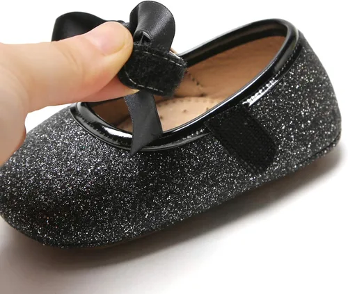 Miniatura 46 de Felix & Flora Zapatos de bebé de suela suave - Zapatos de bebé para caminar, mocasines, suela de goma, zapatos de cuna