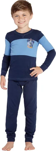 Miniatura 2 de Harry Potter Conjunto de pijama de algodón Quidditch House Crest para niños grandes