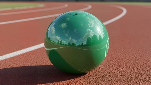 Miniatura 2 de RT Green 4k torneado tiro de hierro. Hecho hábilmente. Cumple con todas las especificaciones de la IAAF. Torno convertido a 4.055 in. Se ve