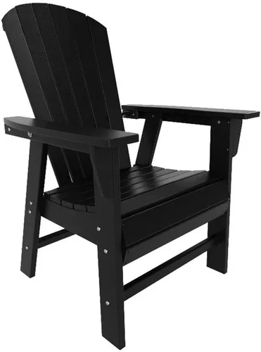 Costaelm Sillas de césped, sillas de porche delantero, HDPE balcón, piscina, silla Adirondack, moderna silla de patio al aire libre, salón de resina