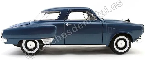 Miniatura 7 de Road Signature 92478bl 1950 Studebaker Champion Blue 1-18 modelo de coche fundido a troquel
