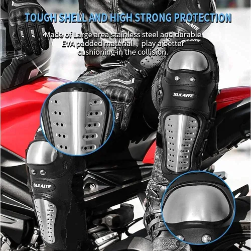 Miniatura 5 de Gute Chaquetas de armadura de motocicleta – MTB Racing Dirt Bike Equipo de protección para hombres, protector de pecho de columna vertebral